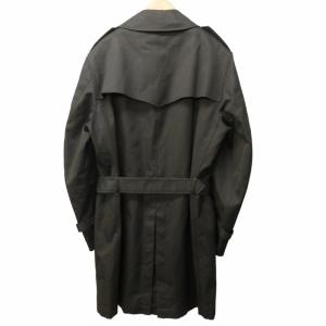 TOMORROWLAND トレンチコート ジャケット ベルト付き ライナー付き シングル こげ茶系 ダークブラウン 48 約L KK6 0629
