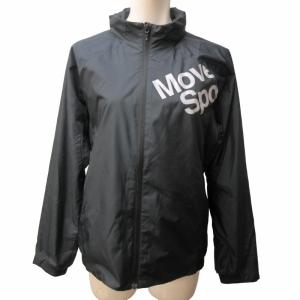 美品 近年 ウインドブレーカー コズミック サーモ ジャケット ブルゾン フード付き DMWOJF30 黒 ブラック L GY06