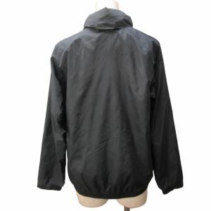 DESCENTE 美品 近年 ウインドブレーカー コズミック サーモ ジャケット ブルゾン フード付き DMWOJF30 黒 ブラック L GY06