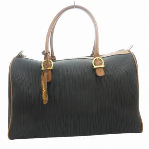 ボストンバッグ ハンドバッグ 黒 ブラック 茶 ブラウン AU-212201