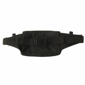 PORTER スモーキー ウェストバッグ ボディバッグ ロゴ 刺繍 黒 ブラック 0818