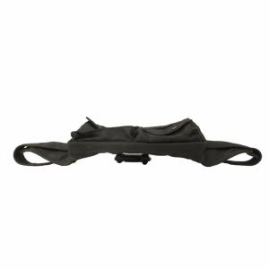 PORTER スモーキー ウェストバッグ ボディバッグ ロゴ 刺繍 黒 ブラック 0818