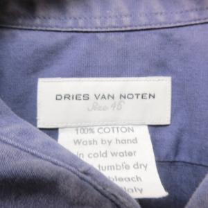 DRIES VAN NOTEN カジュアルシャツ パープル 46