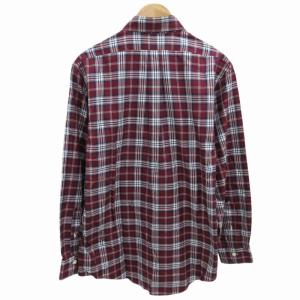 Brooks Brothers ボタンダウンシャツ チェック BD カジュアル 長袖 赤 レッド