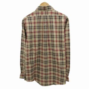 Brooks Brothers ボタンダウンシャツ チェック BD カジュアル 長袖 L ベージュ