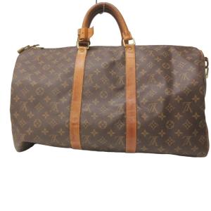 LOUIS VUITTON M41416 ヴィンテージ キーポル バンドリエール50 モノグラム ボストンバッグ ブラウン