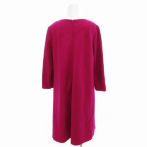 ADORE バルダライトウールワンピース ロング丈 長袖 38 M ピンク 531-7240112