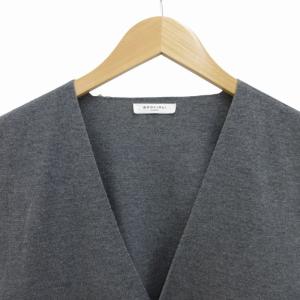 BOGLIOLI ベスト ジレ ウール イタリア製 L グレー