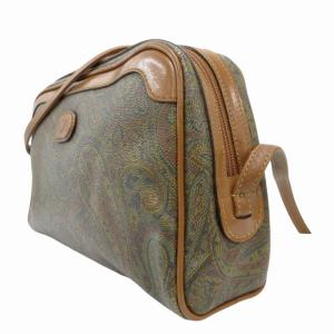 VALENTINO GARAVANI ショルダーバッグ 斜め掛け 肩掛け ペイズリー柄 総柄 茶 ブラウン