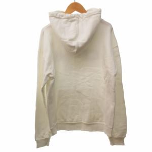 CELINE by Hedi Slimane 21SS スタッズロゴ パーカー プルオーバー 白