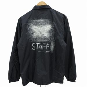 UNDERCOVER D.A.V.F期 コーチジャケット ブルゾン バックプリント ナイロン S 紺 ネイビー