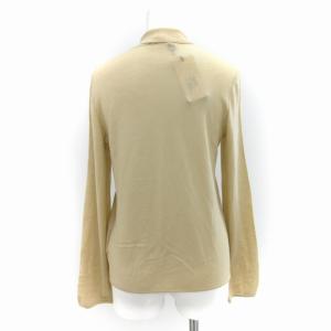 GUCCI タグ付 セーター ニット ウール タートルネック 長袖 S キャメル色