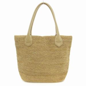 HELEN KAMINSKI ハンドバッグ トート ラフィア ベージュ