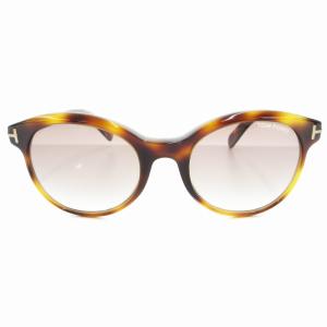 TOM FORD TF298 52F Riley サングラス ボストン べっ甲調 5119 140 イタリア製 茶 ブラウン