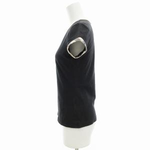 BURBERRY LONDON Tシャツ カットソー 半袖 ノバチェック S 黒 ブラック