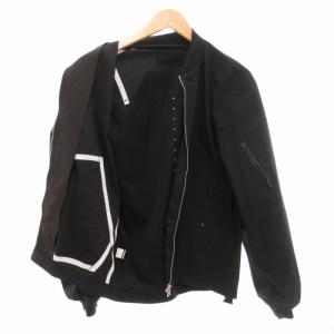 ESTNATION ブルゾン MA-1 ジャケット M 黒 ブラック