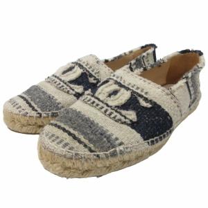 ココマーク エスパドリーユ スリッポン グレー 38