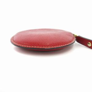 LOEWE アナグラム コインパース コインケース 小銭入れ 財布 レザー 丸型 赤 レッド