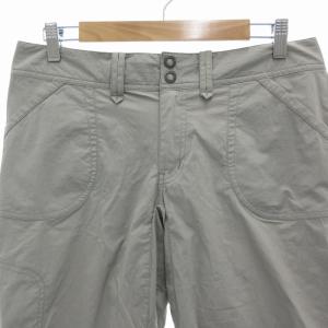 ARC’TERYX パンツ スラックス ナイロン 始祖鳥刺繍 ストレート 6 28 L ベージュ