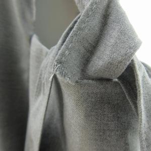 ADORE ライトストレッチリボン スリーブ ワンピース ロング 日本製 531-8140113 グレー 38 約M IBO57