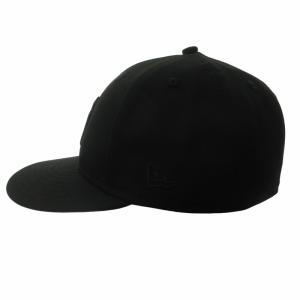 NEW ERA 近年 59fifty ブラック ニューヨーク ヤンキース ベースボールキャップ 野球帽 帽子 ロゴ 刺? 黒 ブラック 7