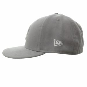 NEW ERA 近年 59fifty ニューヨーク ヤンキース ベースボールキャップ 野球帽 帽子 ロゴ 刺? グレー 7 1