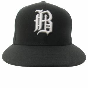 近年 59fifty バーミングハム バロンズ ウール ベースボールキャップ 野球帽 帽子 ロゴ 刺? 黒 ブラック 7 1