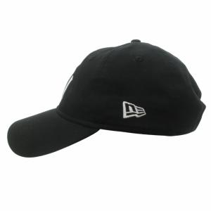 NEW ERA 近年 ニューヨーク ヤンキース ベースボールキャップ 野球帽 帽子 黒 ブラック ロゴ 刺? STK 1113