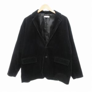 FREAK'S STORE スーツ セットアップ ジャケット パンツ カジュアル コーデュロイ M 黒 ブラック