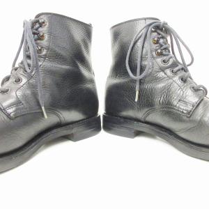 Crockett & Jones レザーブーツ 革靴 ダイナイトソール 黒 ブラック 7.0 約25?p