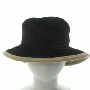 MOTSCH POUR カシミヤハット ブラック ベージュ（2024/12/04買取 