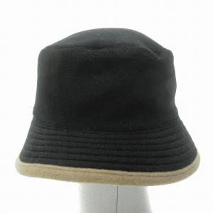 MOTSCH POUR カシミヤハット ブラック ベージュ（2024/12/04買取 