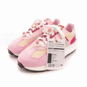 adidas ×LEGO GX7202 コラボ スニーカー 靴 シューズ スエード調 チャーム 26.0cm ピンク