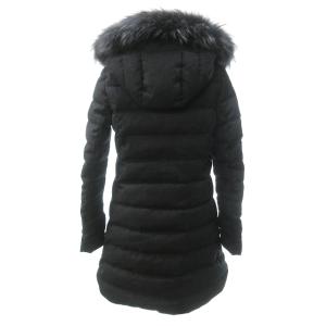 TATRAS LAVIANA ラクーンファー ダウンコート グレー 84A