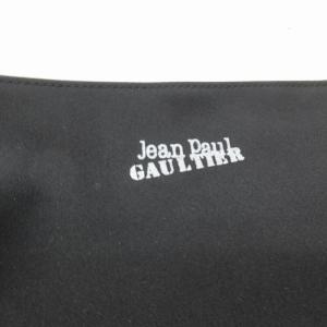 Jean Paul GAULTIER ロゴ フラット ポーチ ブラック
