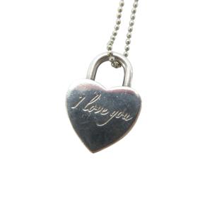 TIFFANY&Co. リターントゥ ハートロック ネックレス ペンダント ボールチェーン シルバー925