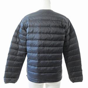 DANTON 美品 インナー ダウンジャケット 34 黒 1220 IBO59
