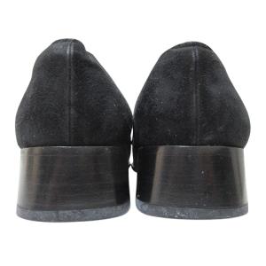 Salvatore Ferragamo ガンチーニ ローファー シルバー金具 スエード 靴 6 1