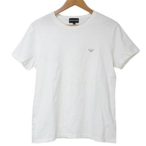 GAイーグル ロゴ Tシャツ 半袖 カットソー 総柄 ペイズリー M 白 ホワイト AA IBO59 X