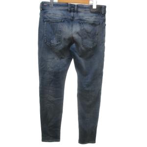 DIESEL SLEENKER デニム ジーンズ ダメージ加工 スキニー インディゴブルー 青 W34 L30 約L IBO59