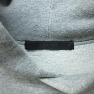 SOPHNET. 18SS PANTHER COUNTRY PULL OVER HOODY パーカー フーディ ロゴプリント グレー Sサイズ