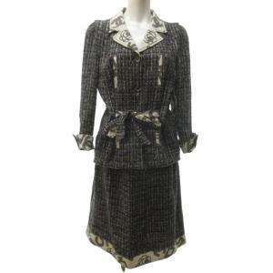 06P ベルテッド ミックスツイード セットアップ40