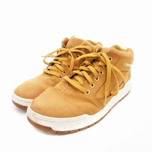 Timberland A2QU3 BRIDGTON CHUKKA レザーチャッカスニーカー ハイカット ガムソール 26cm 黄 イエロー