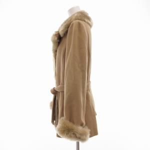 Burberry 毛皮コート ベルト付き 89EFBA99-BC81-4C00-AF21-