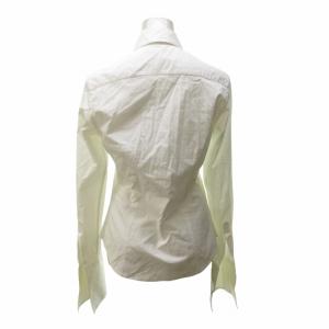 Ermanno Scervino レース ドレスシャツ ブラウス 白 ホワイト 38 M IBO61