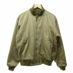 極美品✨ヒューストン　フライトジャケット　L-2 カーキ　40 極美品✨ヒューストン フライトジャケット L-2 カーキ 40 - メルカリ