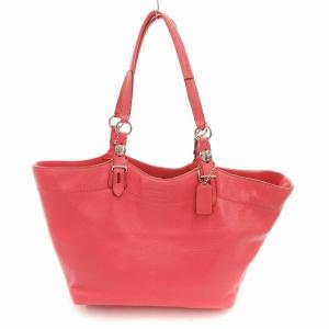 F16174 ハンドバッグ トート シボレザー ピンク