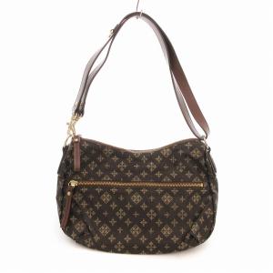 russet ショルダーバッグ ナイロン モノグラム 茶 ブラウン