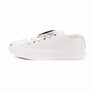 CONVERSE LEA JACK PURCELL ジャックパーセル スニーカー シューズ ソフトレザー US5 24cm 白 ホワイト 1B984