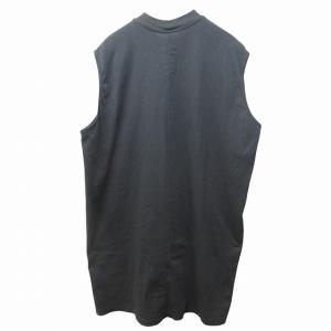DRKSHDW リックオウエンス Rick Owens 美品 18SS ノースリーブ Tシャツ カットソー 黒 ブラック ONE SIZE
